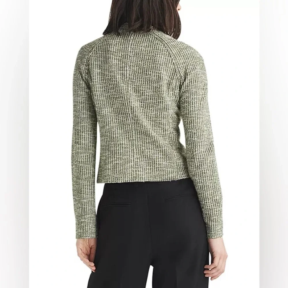 Rag & bone Marisa tweed jacket women’s 6 $525 cream / green textured blazer - Picture 3 of 10